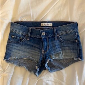 Hollister jean shorts